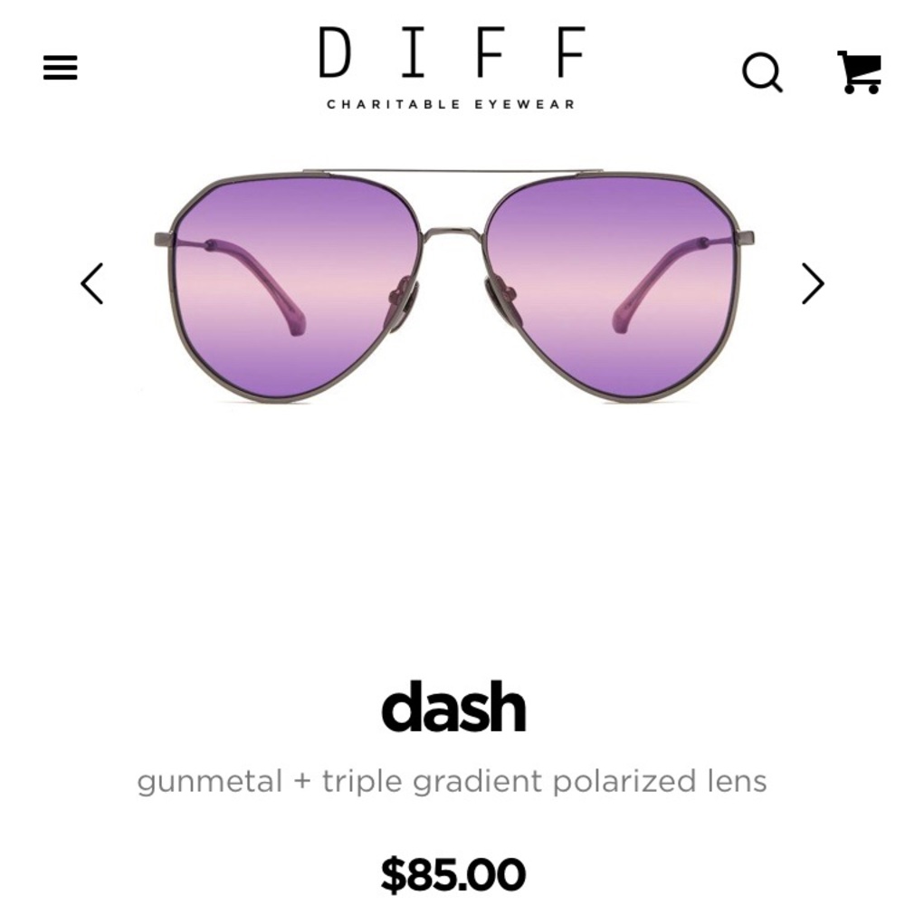 DIFF EYEWEAR DASH SUNGLASSES
